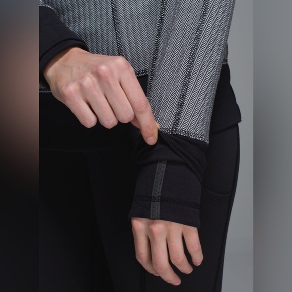 Lululemon Think Fast Hoodie Popover Jacket - Picture 7 of 12